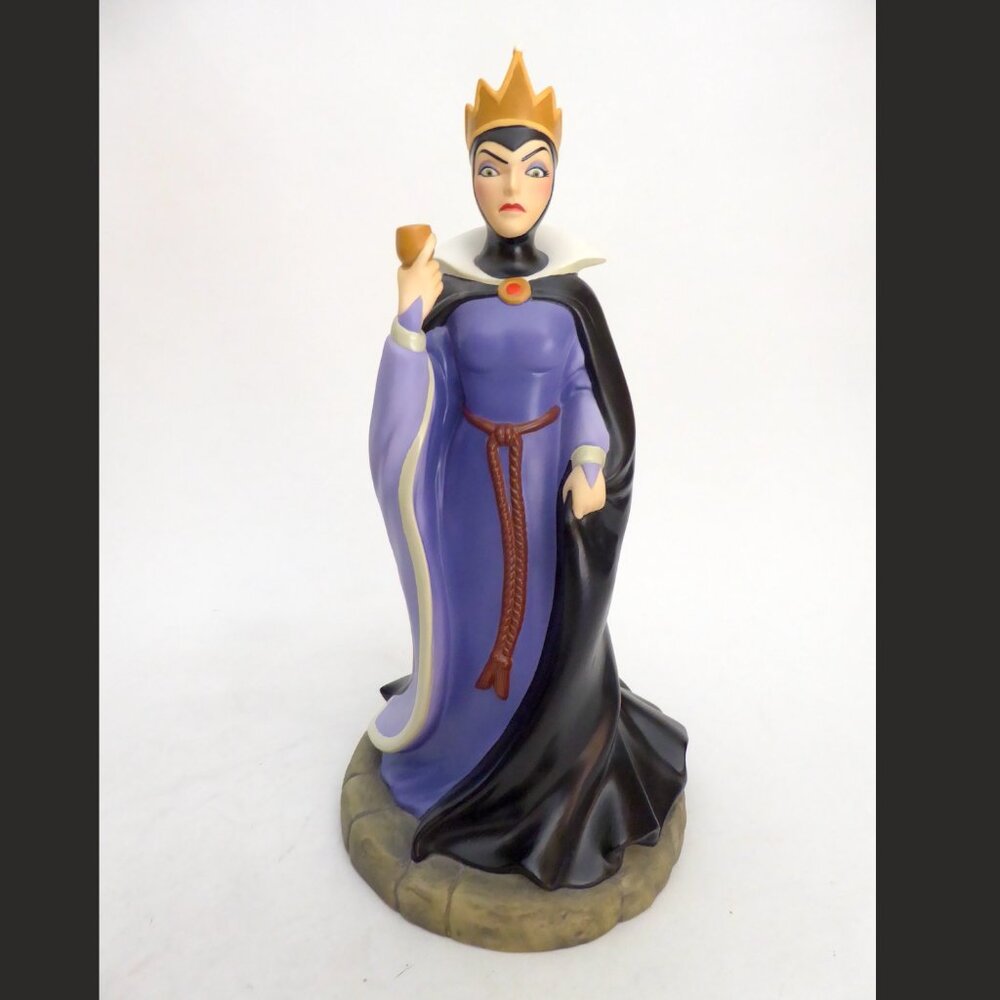 NEW 1999 LE #671/5000 WALT DISNEY GALLERY VILLAINS SNOW WHITE 10” EVIL QUEEN - Picture 4 of 16